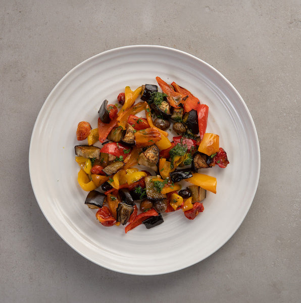 James St Recipes: Niall McKenna's cheat's ratatouille and crumbed cod