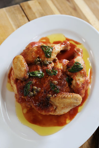 Recipes for Easter: Niall McKenna’s chicken cacciatore and traditional Victoria sponge