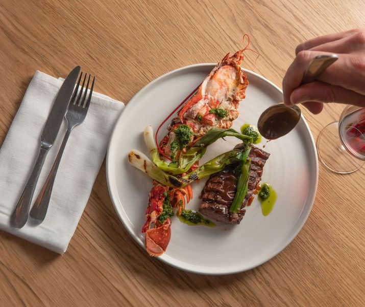 Lobster, Steak & Bubbles